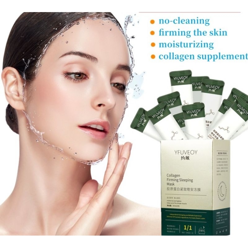 Collagen Firming Sleeping Mask ( ADD ON FREEBIE) Shopee Philippines