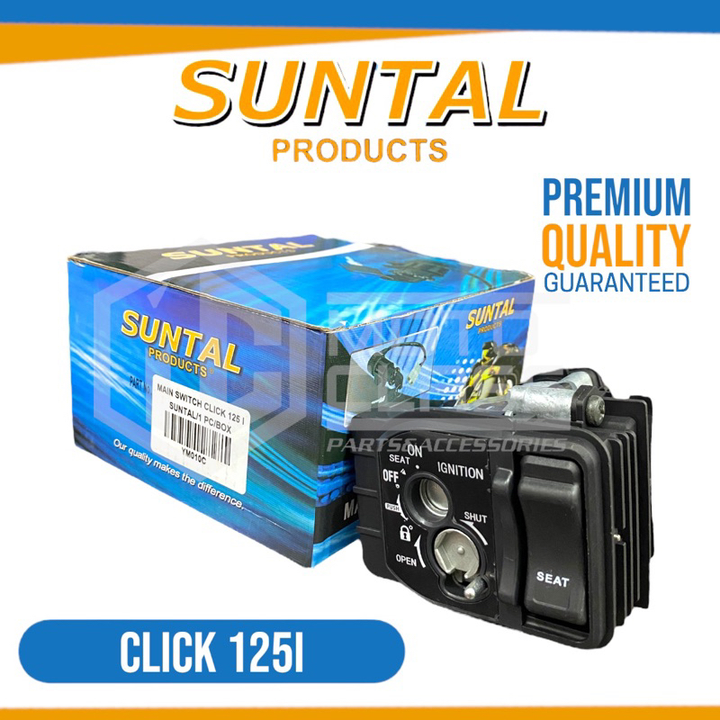 SUNTAL IGNITION SWITCH / MAIN SWITCH CLICK 125I YM010C Shopee Philippines