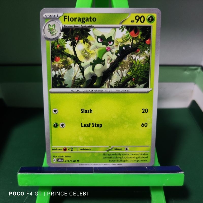 unown a pokemon card Amazon.com: Floragato Pokemon Card main image 1