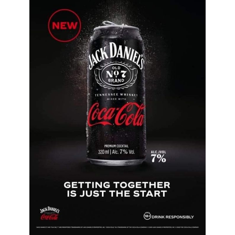 Jack Daniel's Coca Cola Shopee Philippines