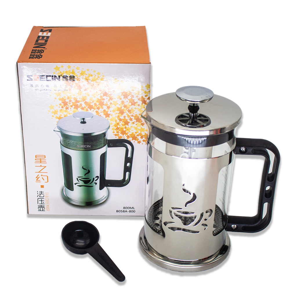 Hoba 800ml French Press Coffee Press Gift Set Stainless Steel Coffee