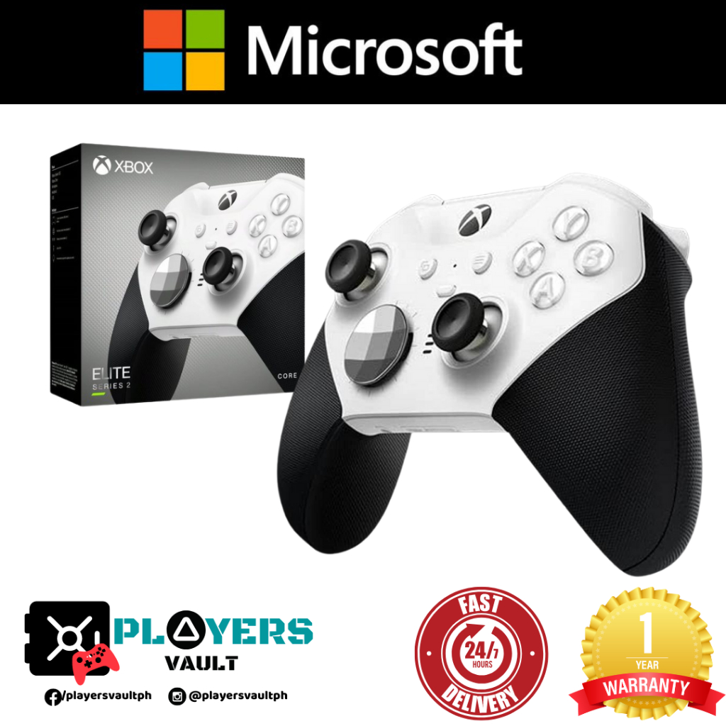 Xbox Elite Wireless Controller Series 2 Core – White | Shopee Philippines