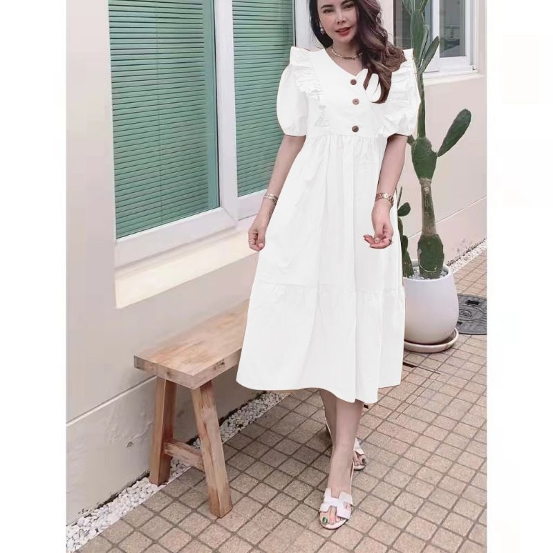 Shop long white dress for Sale on Shopee Philippines