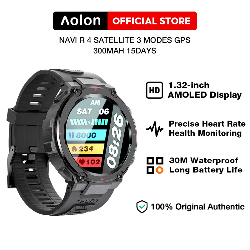 Aolon Navi R GPS Smart Watch Original High Precision Swimming IP68 Call ...