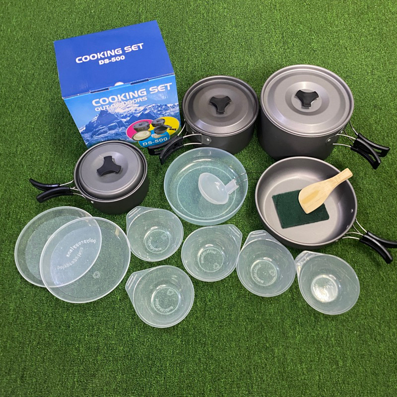 Ds500 45 person camping cookset cookware Shopee Philippines