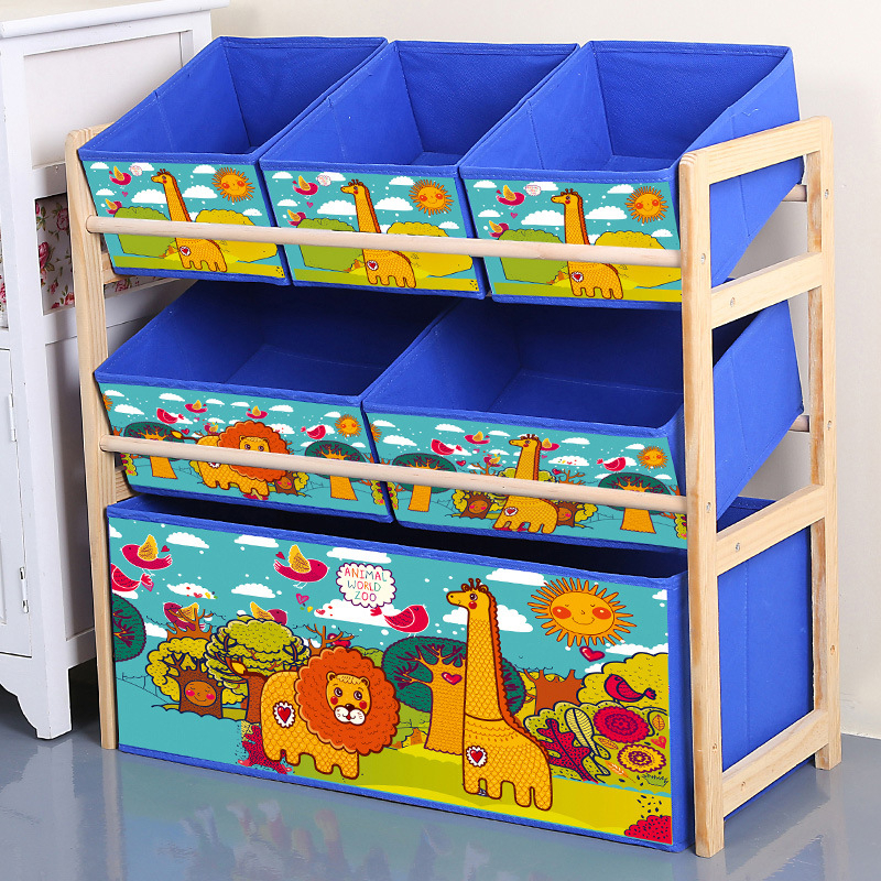 [COD] Kids Toys Storage Rack Toys Storage Organizer Baby Room Bookshelf ...