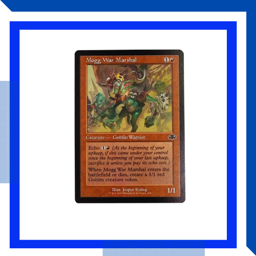 MTG Dominaria Remastered Creature Retro Frame - Mogg War Marshal ...
