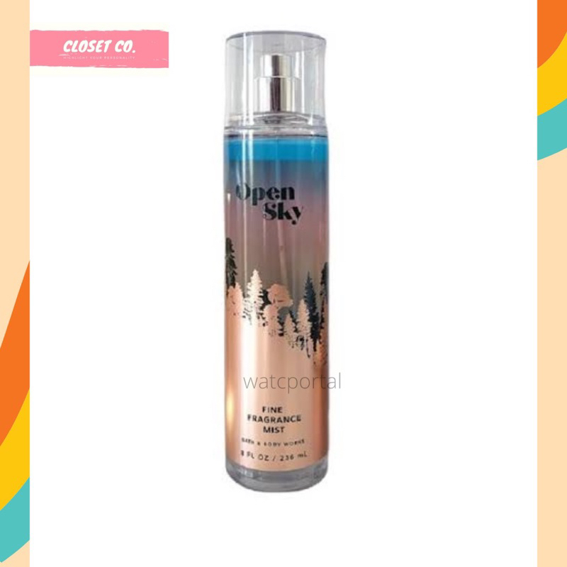 Bath & Body Works Open Sky Fine Fragrance Mist 236ml | Shopee Philippines