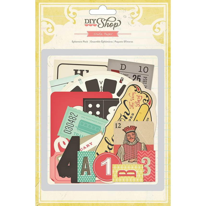 Crate Paper Ephemera Pack - DIY Shop #683148 | Shopee Philippines
