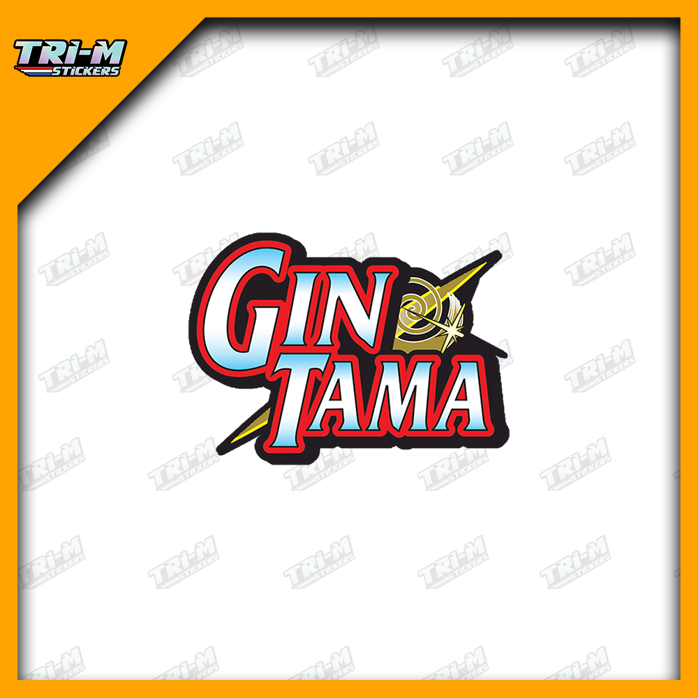Gintama Anime Anime Sticker Design Motorcycle Sticker Tumbler Sticker Car Sticker Laptop Sticker
