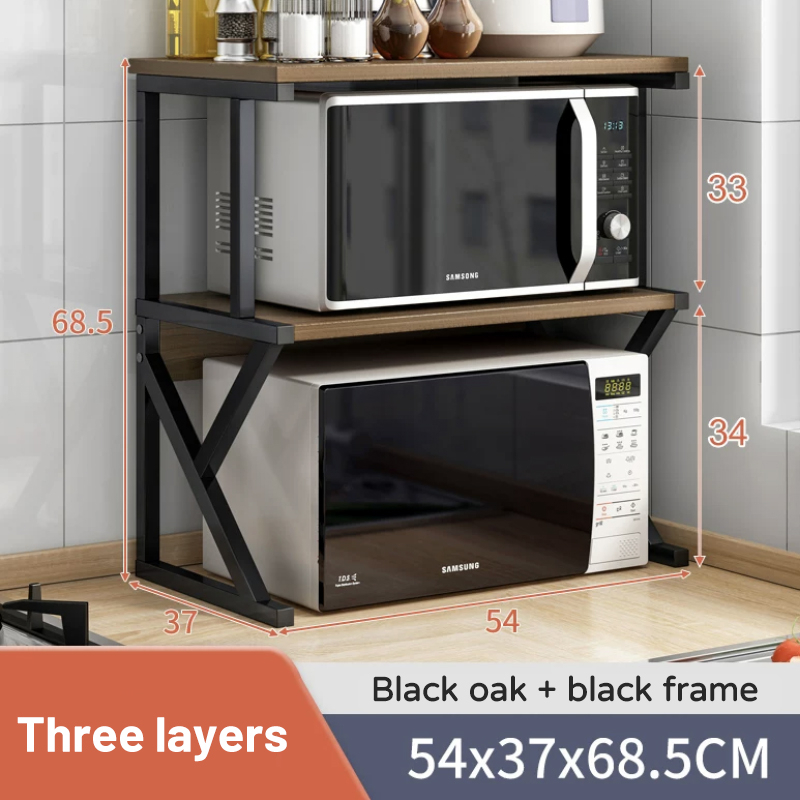 MAXCOOK Kitchen Oven Rack Microwave 2 Tiers Shopee Philippines