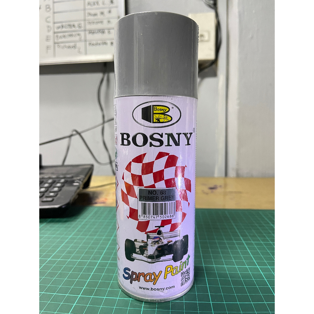 Bosny Spray Paint 68 Primer Gray Shopee Philippines