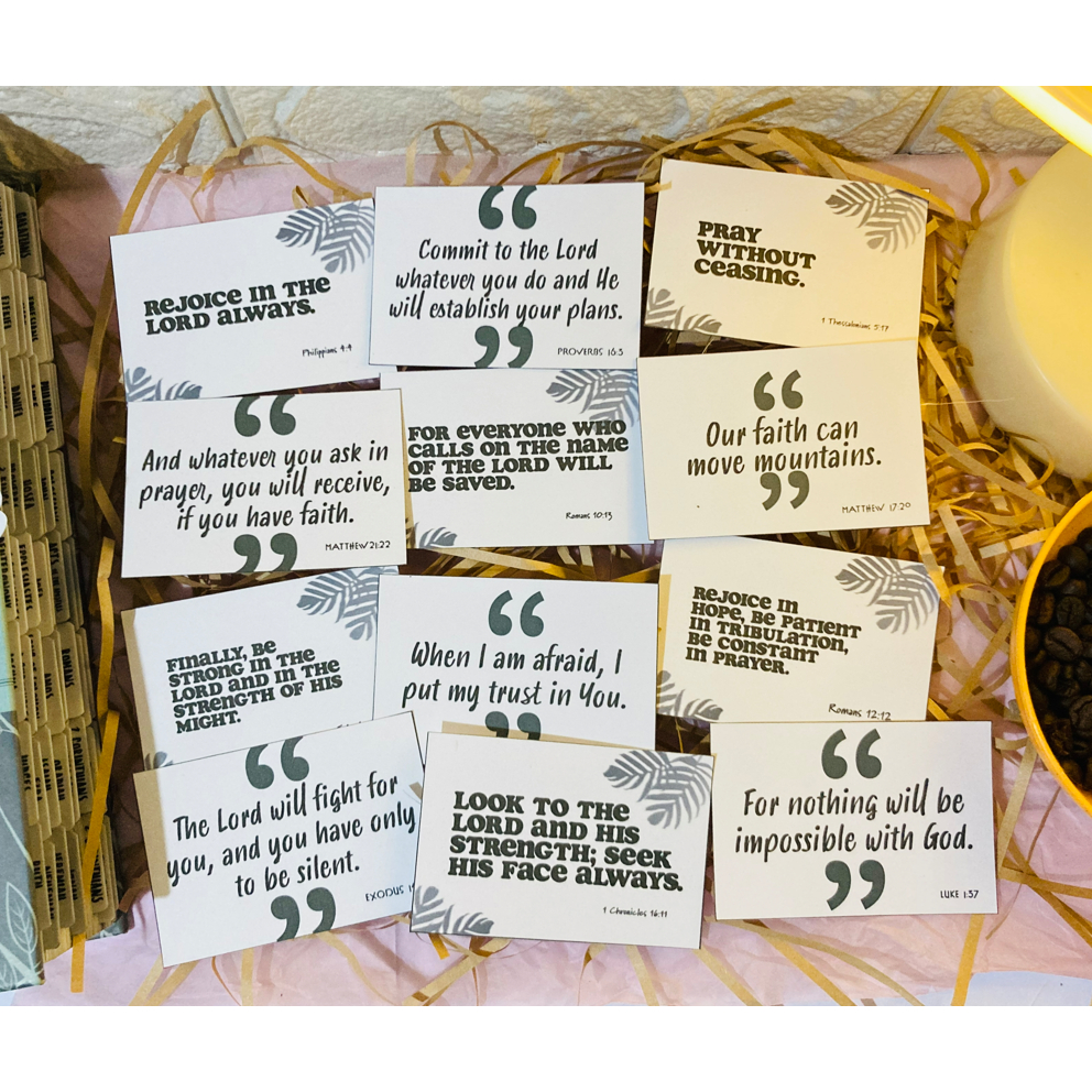 Encouraging Scripture Cards 