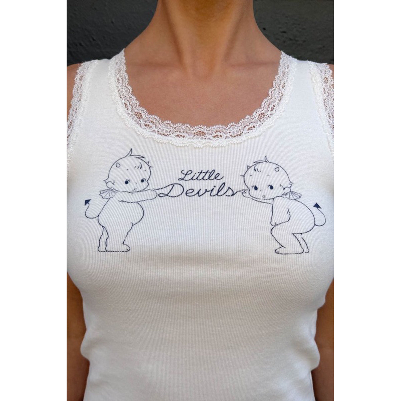 brandy melville ronnie kewpie tank Shopee Philippines