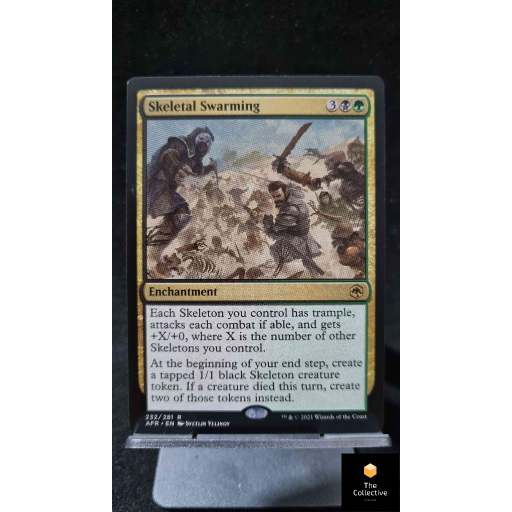 Magic the Gathering - MTG Card Game - Skeletal Swarming - AFR [MULTI ...