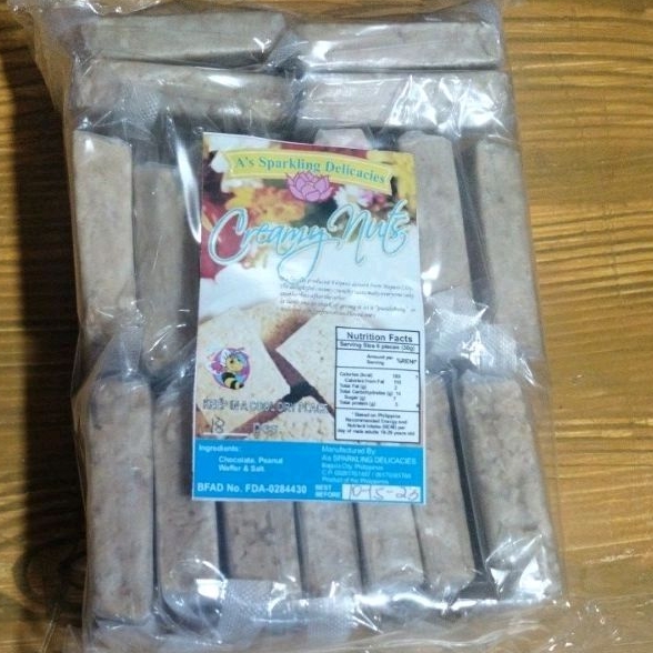 CREAMY NUTS BARS (BAGUIO PRODUCTS) Shopee Philippines