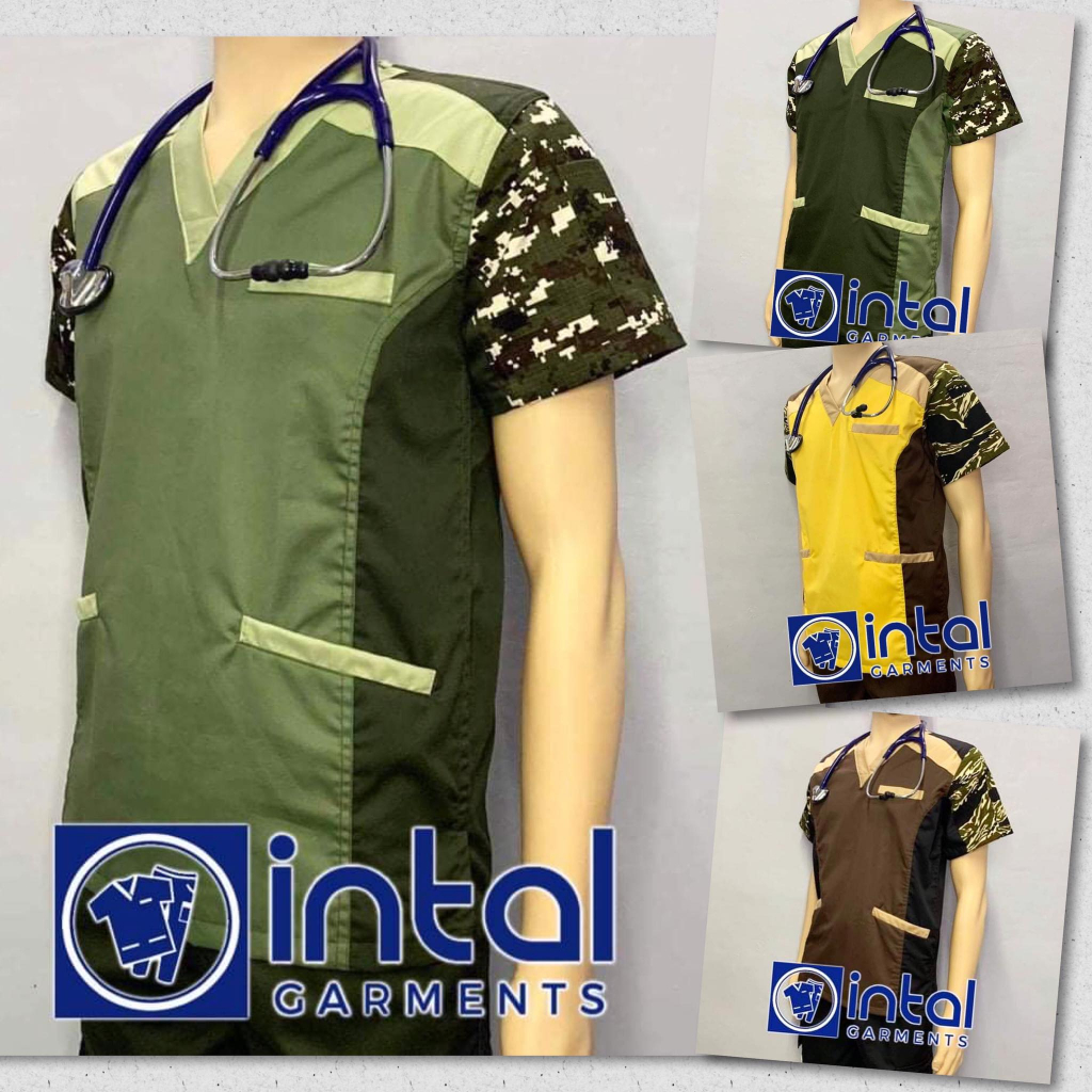 INTAL SCRUBSUIT 09D CARGO 6Pocket Pants Premium Quality Camouflage