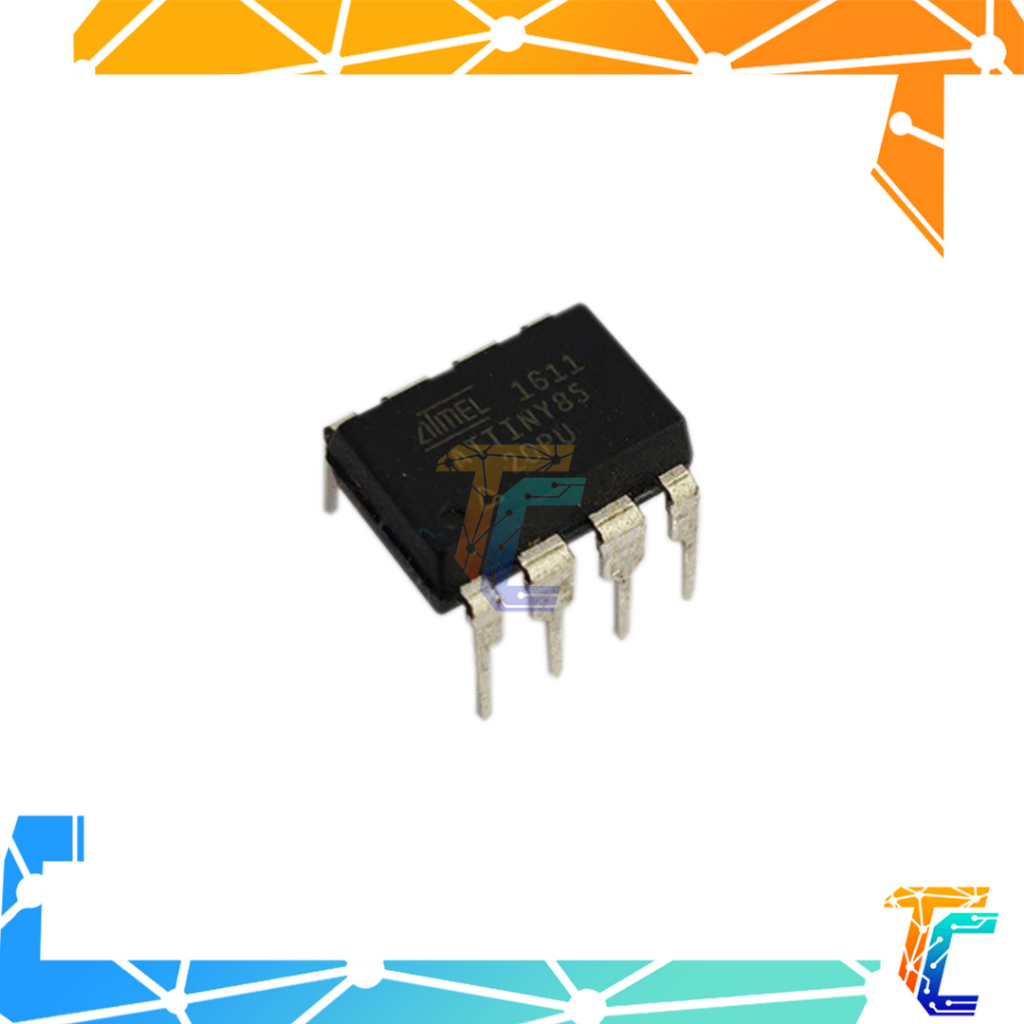 Ic Chip Attiny Pu Attiny Mcu Bit Attiny Mhz Pin Dip