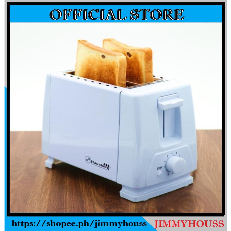 JH 2 Slice Toaster 750W Electronic Auto Popup Toaster with Defrost/Reheat Function Shopee