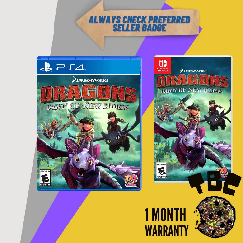 Dragons Dawn of New Riders - Nintendo Switch [EUR] | Shopee Philippines
