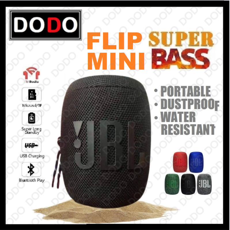 Flip Mini Super Bass Sound Wireless Portable Bluetooth Speaker Outdoor ...