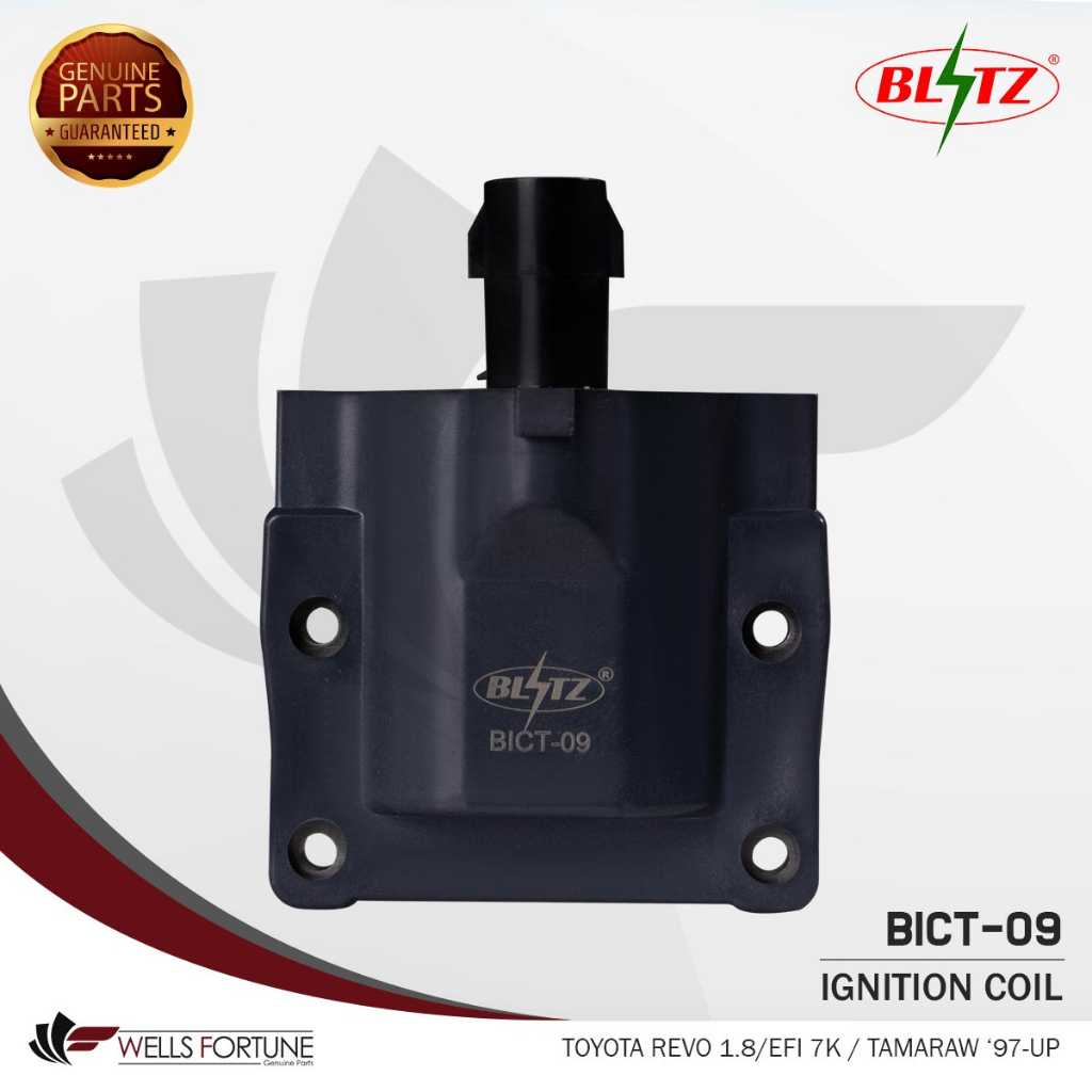 TOYOTA REVO 1.8 / EFI 7K / TAMARAW 1997UP BLITZ IGNITION COIL (1PC