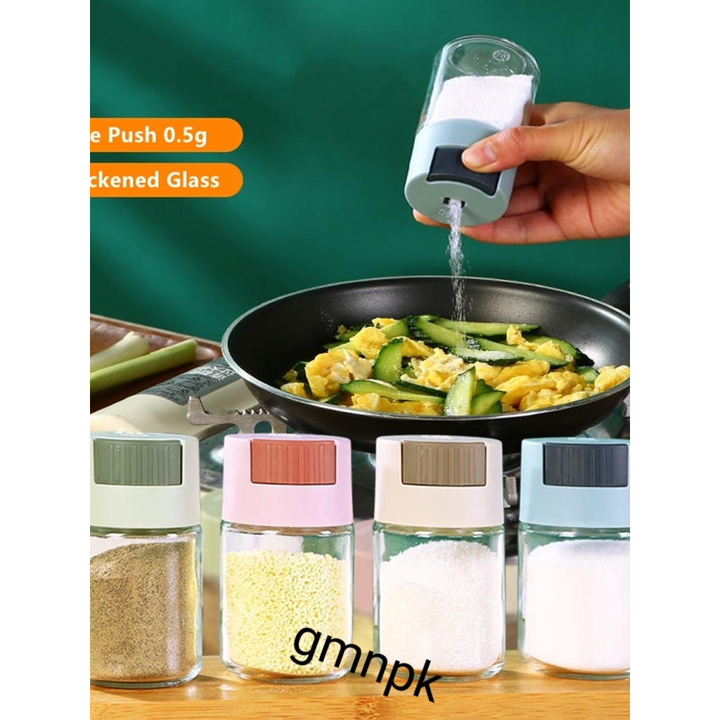 GM COD Adjustable Condiments Container Seasoning Bottle Salt Shaker