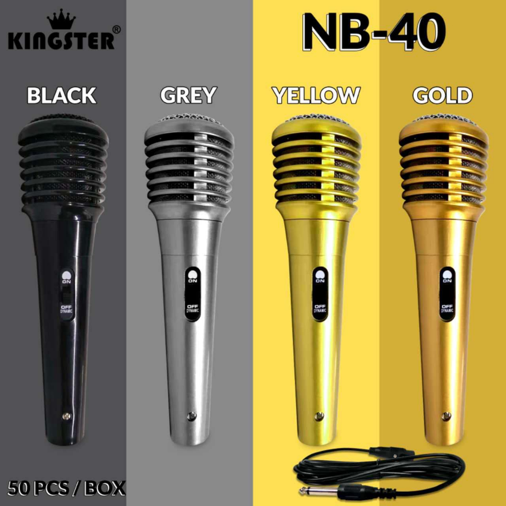 Karaoke Microphone WG202/KST138 Wired Microphone Professional Dynamic