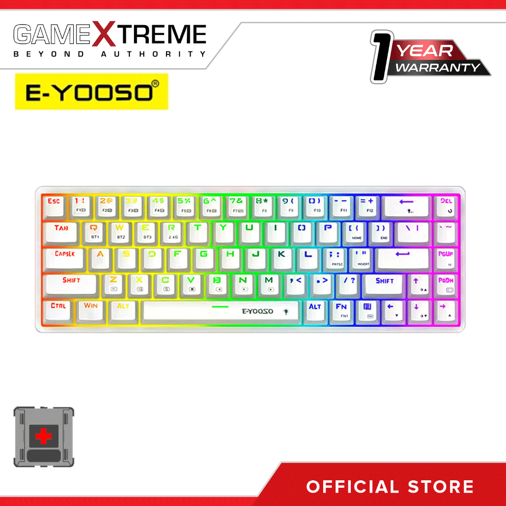 E-Yooso Z-686 Rgb 68 Keys Keyboard | Shopee Philippines