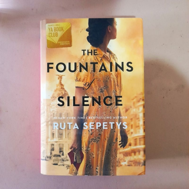 The Fountains of Silence by Ruta Sepetys (HARDCOVER) Shopee Philippines