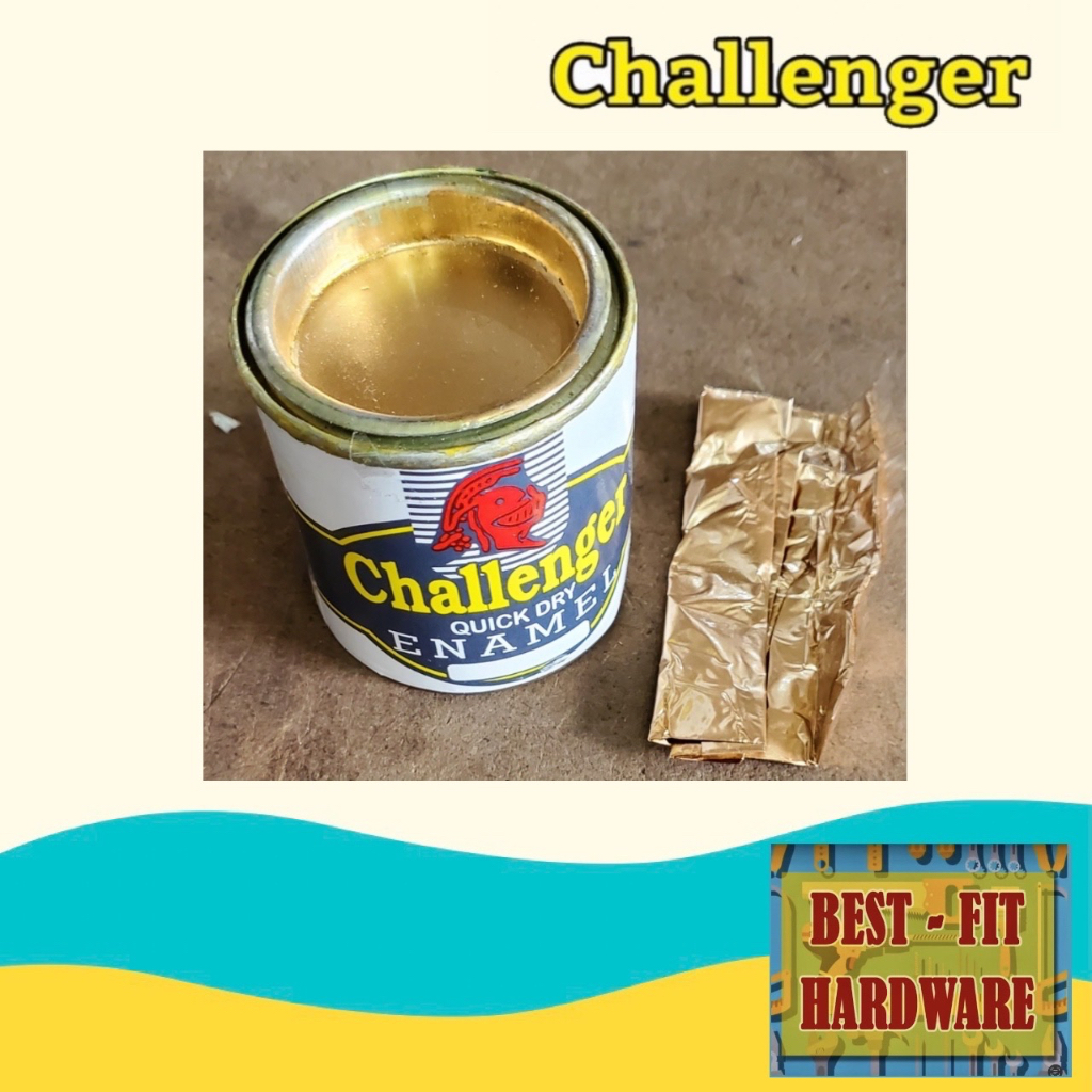 CHALLENGER Quick Dry Enamel Paints BRONZE GOLD PER CAN / WHOLESALE
