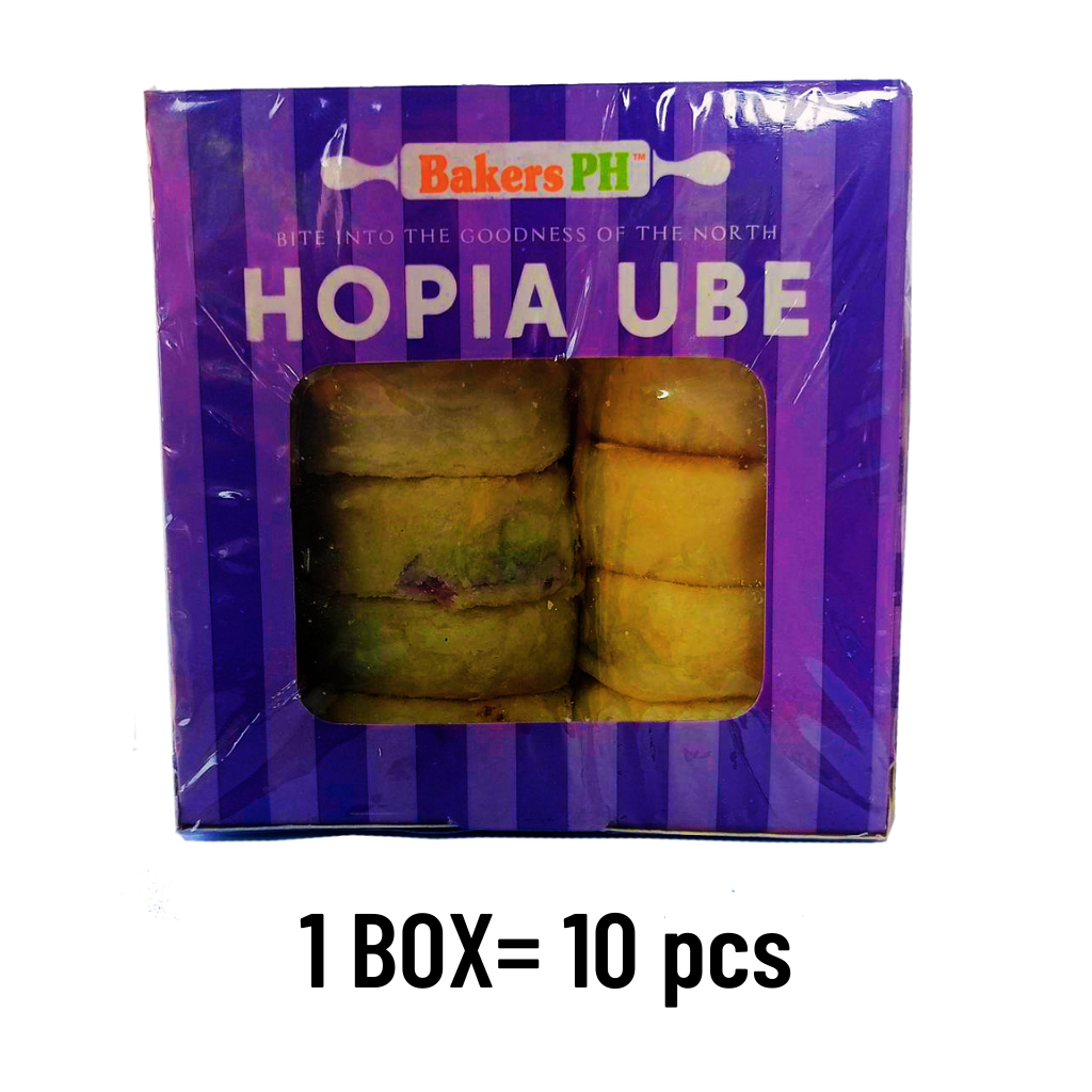 Hopia Ilocos Ube Flavor 1 box 10 pieces | Shopee Philippines