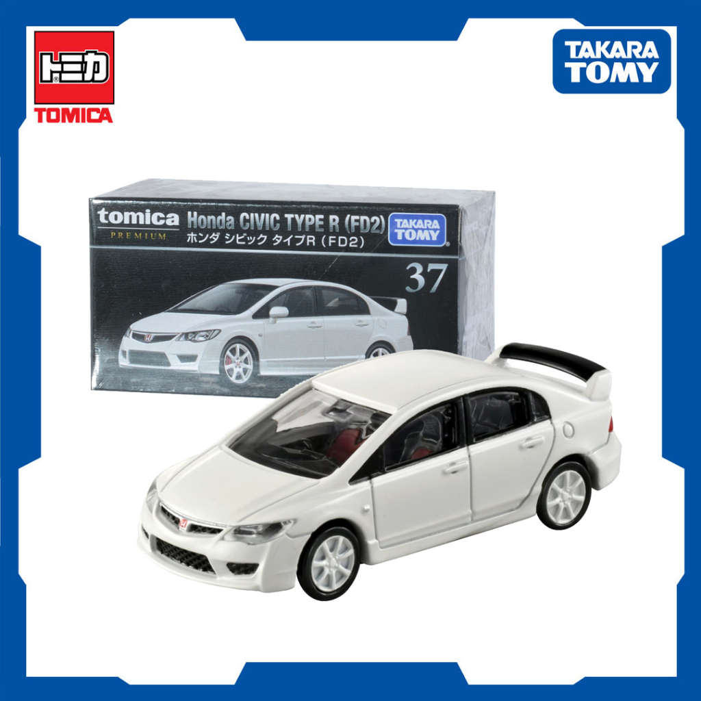 Tomica Premium No.37 Honda Civic Type R FD2 échelle 1:64 - Neuf Dans Sa Boîte, Fabrication 2020