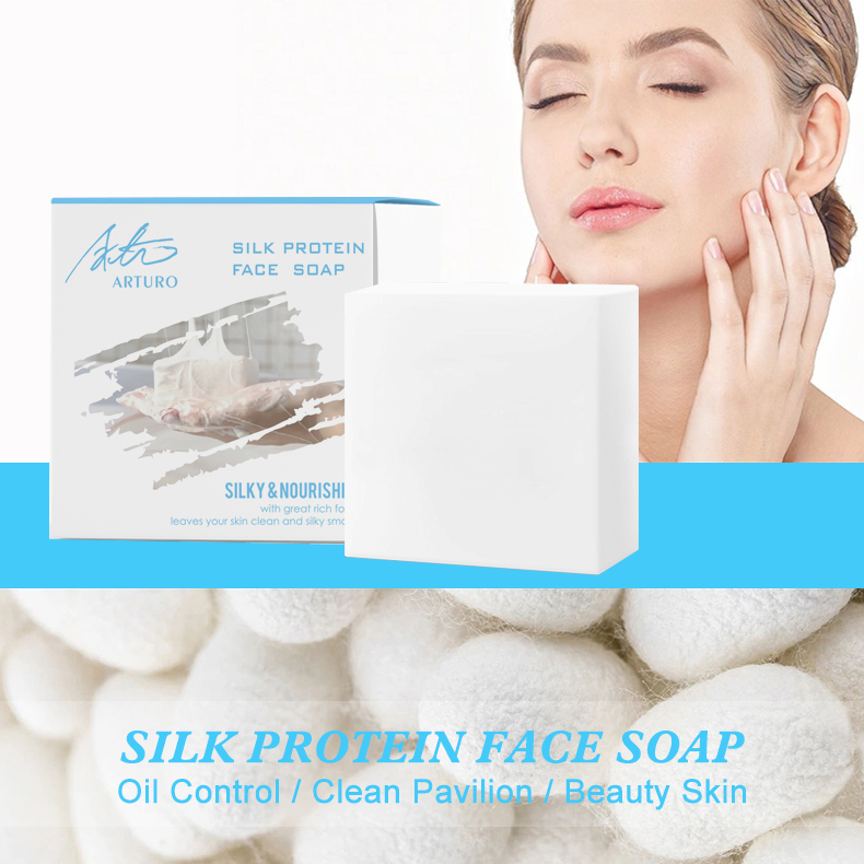 Arturo 100G Goat milk Silk Protein Face Bar Face wash Bath soap Anti