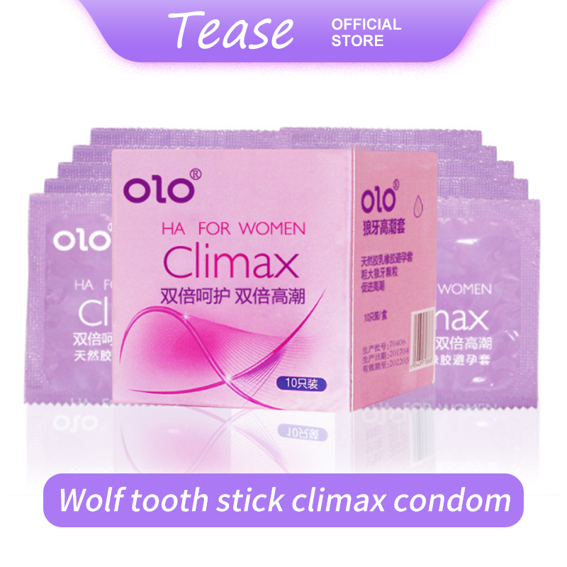 Tease Olo Ultra Thin Condoms Natural Latex Rubber Condom Ultra Thin Zero Sense Fit Condom 8564