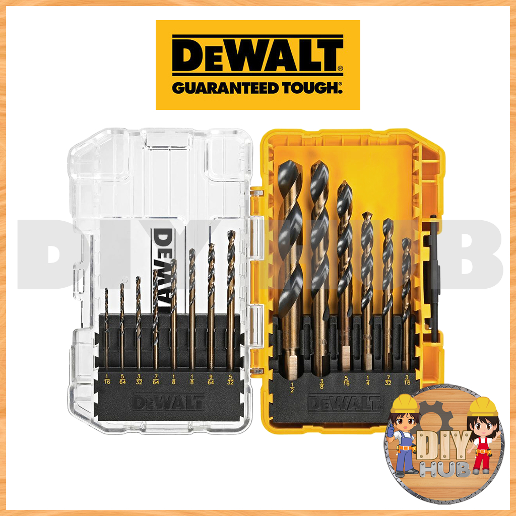 DEWALT Black and Gold Drill Bit Set 14pcs (DWA1184) Shopee Philippines