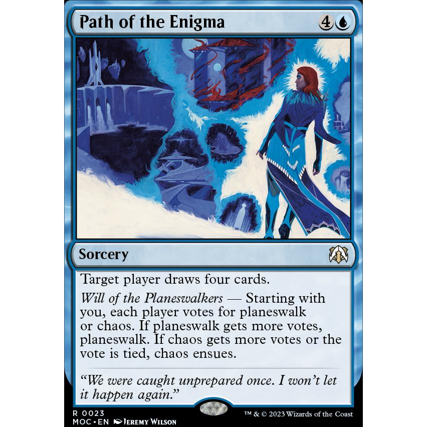 Path of the Enigma Rare March of the Machine Magic the Gathering TCG ...