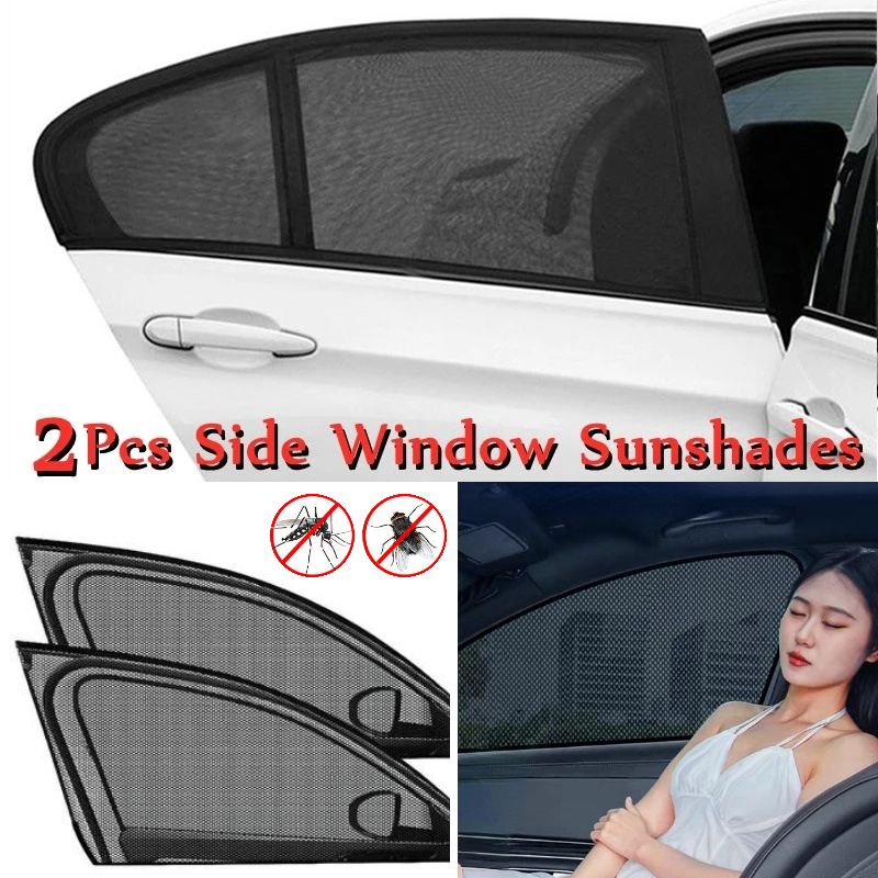 Car Sunshade Curtains Mosquito Net Side Window Universal Heat ...