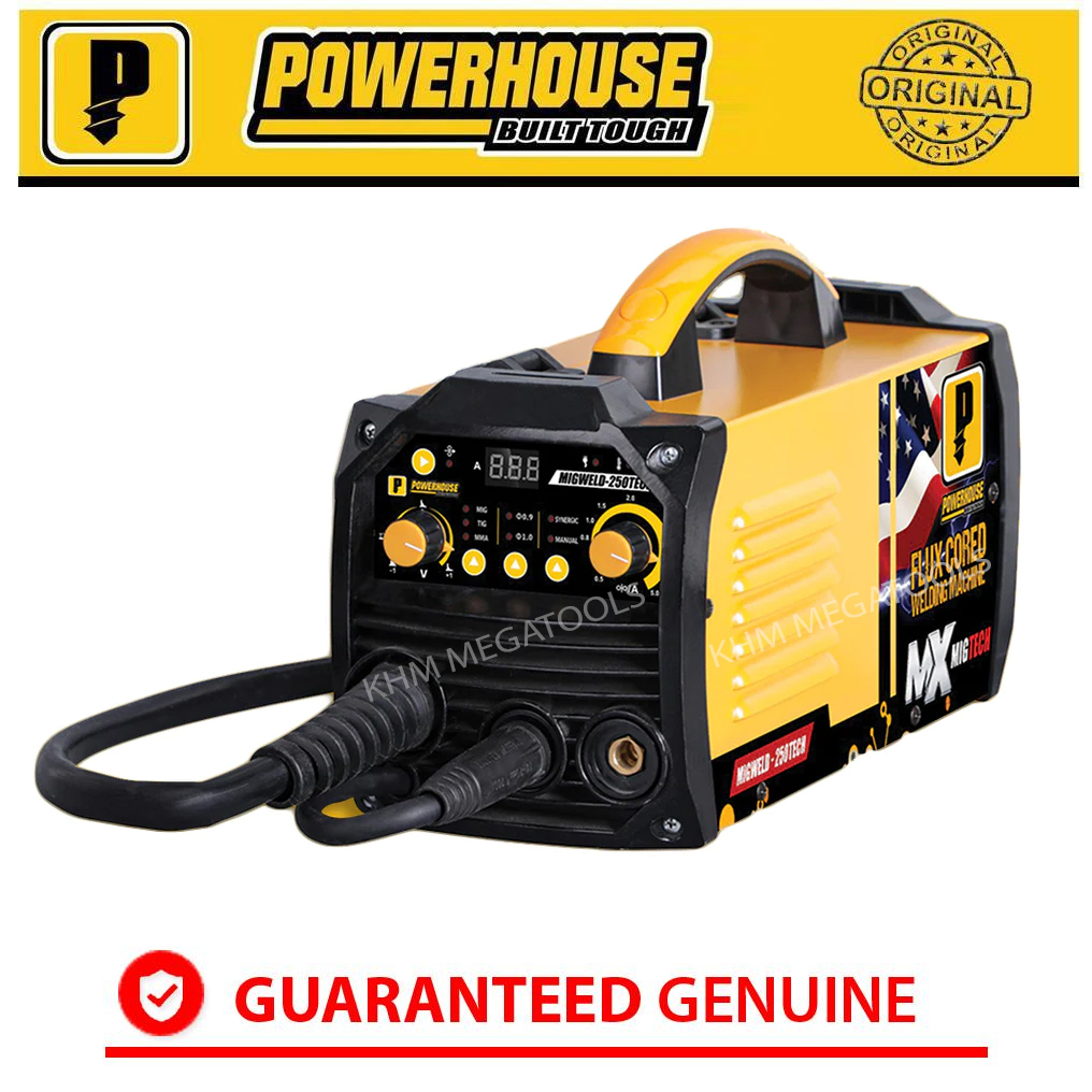 Powerhouse MIGWELD250TECH MIG DC Inverter Welding Machine 250A
