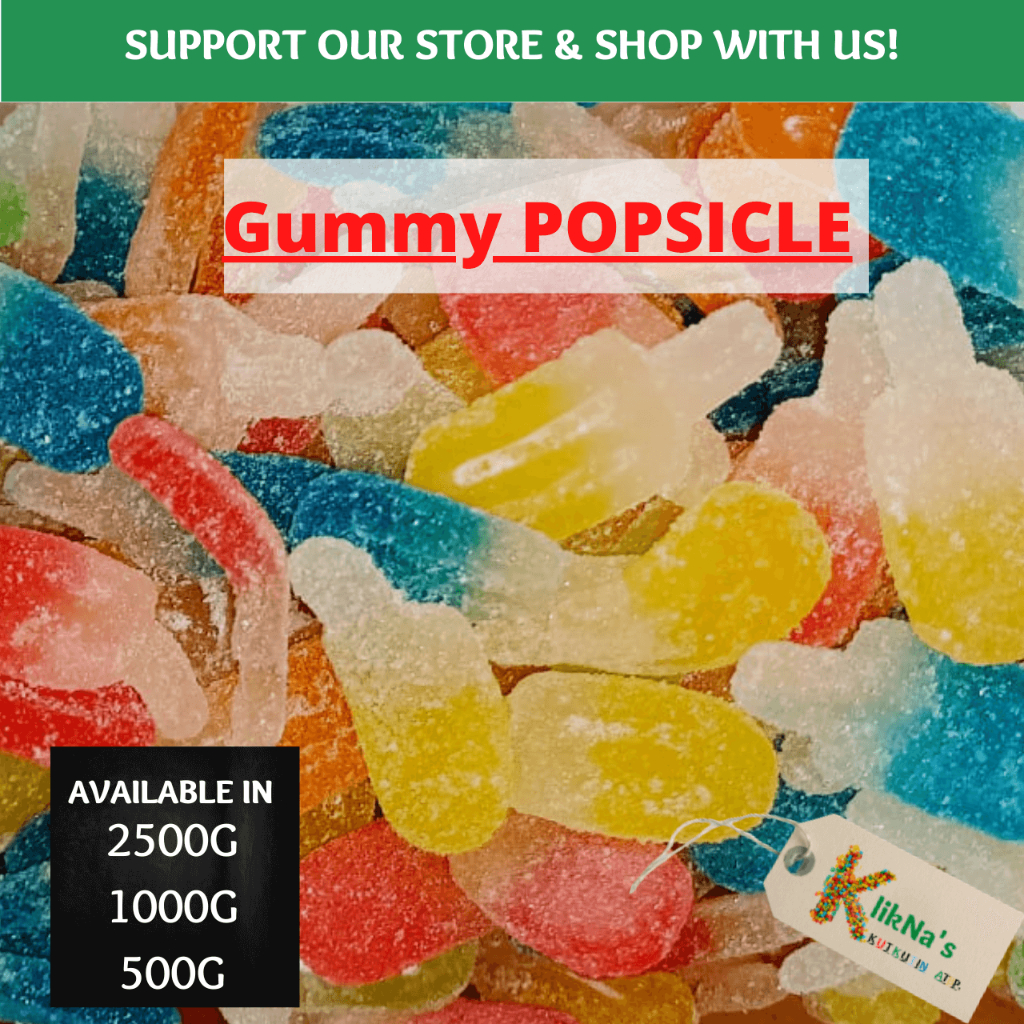 KlikNa’s 500g and 1k Gummy Popsicle Gummy Candies Negosyo Pack