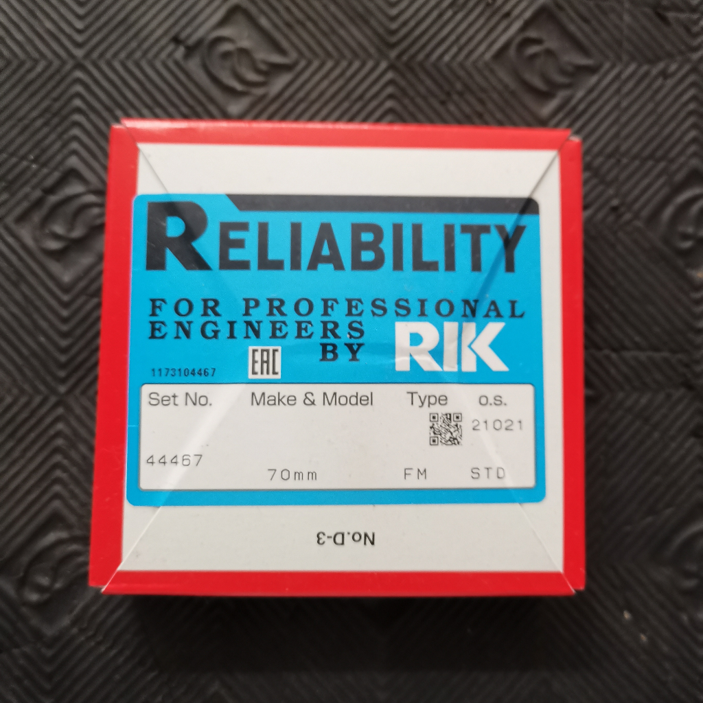 RIK Air Compressor Ring For ISUZU 6BG1 / 6HE1 70mm (44467) (4 grooves ...
