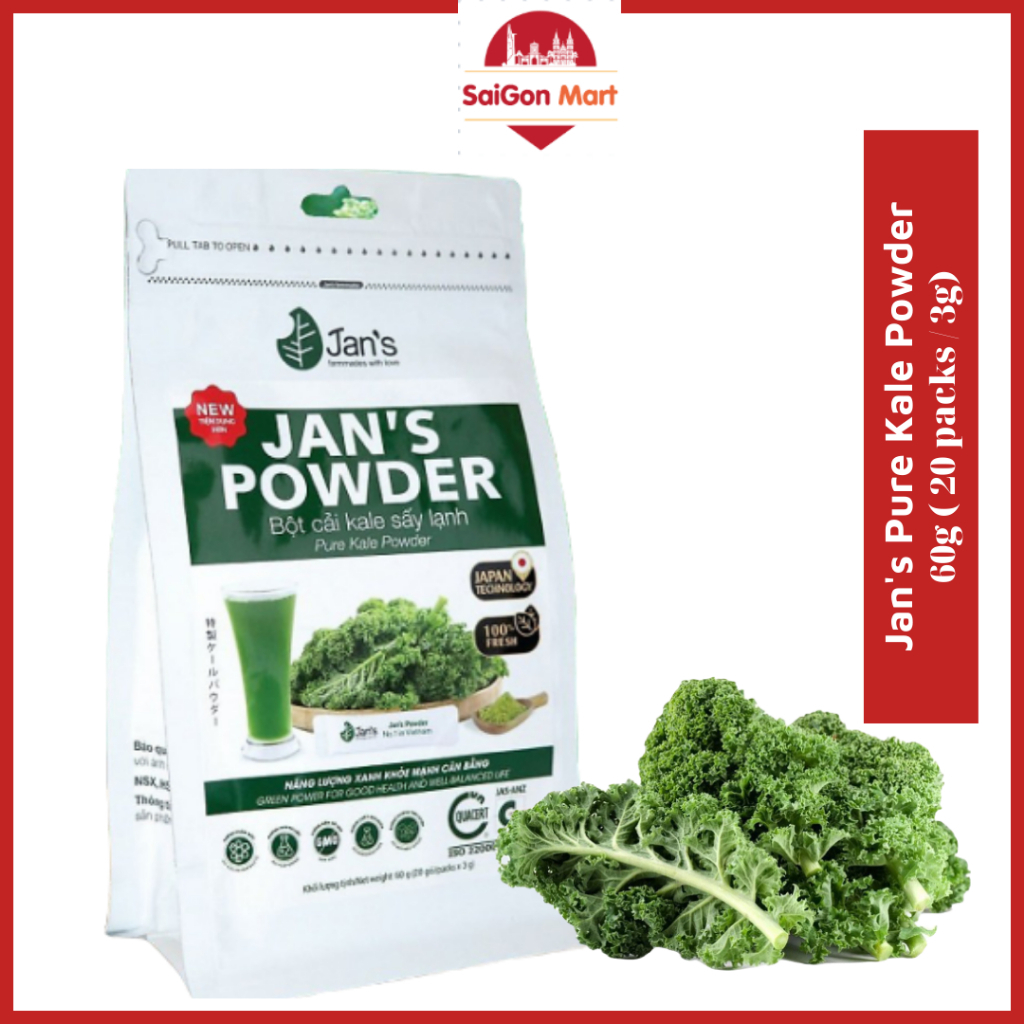Saigonmart Jan's Detox Loss Celery powder Body Purifies Provide 100