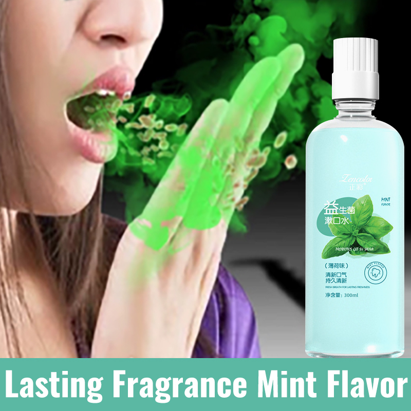 Fresh Breath Oral Care Mouthwash Mint Probiotic Mouthwash Remove Bad