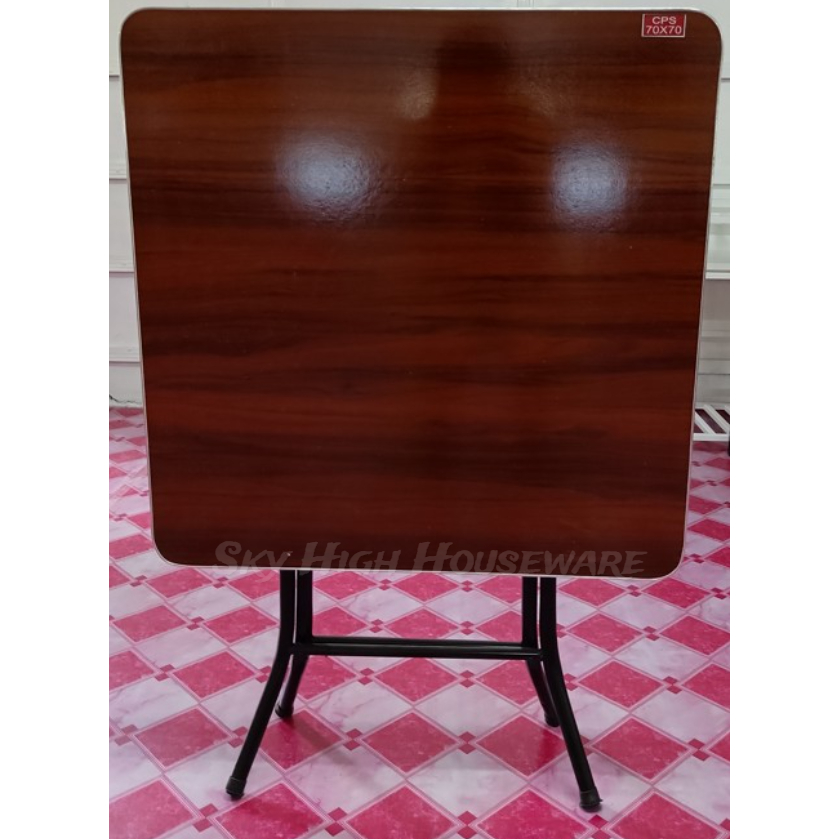 (CPS 70 x 70 cm) WOOD Folding Table (2PC per transaction only) RANDOM ...