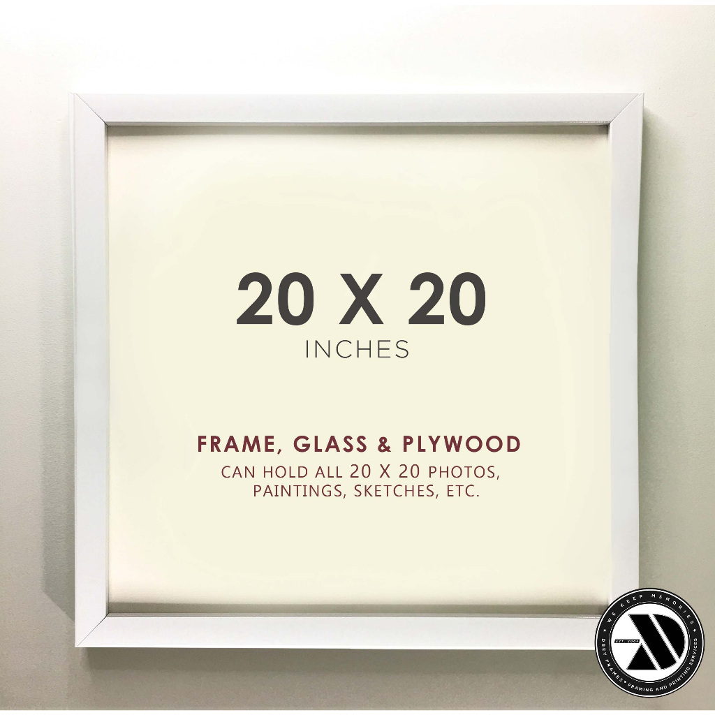 20x20 Inches Picture Frame Wall Frame Photo Frame Shopee Philippines