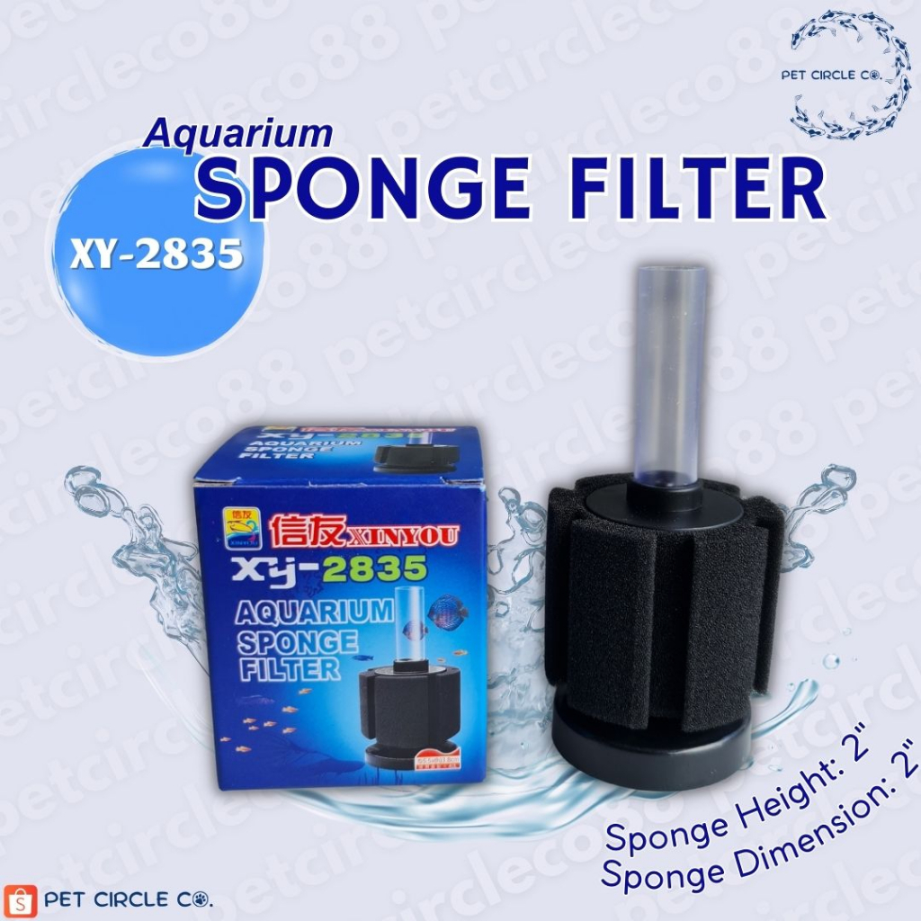 Aquarium Sponge Filter XY2835 Bio Foam Shopee Philippines