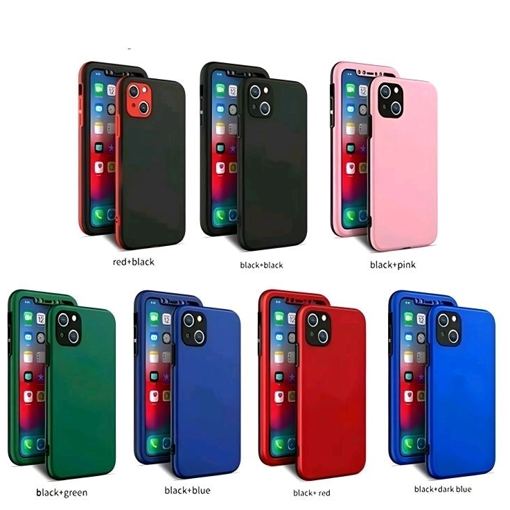 360° 3in1 TPU double sided case IP 6G/6P/7G/IPX/XS MAX/XR/IP11/11PRO ...