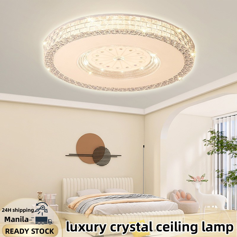 Tricolor LED light chandelier ceiling light living room light ceiling ...