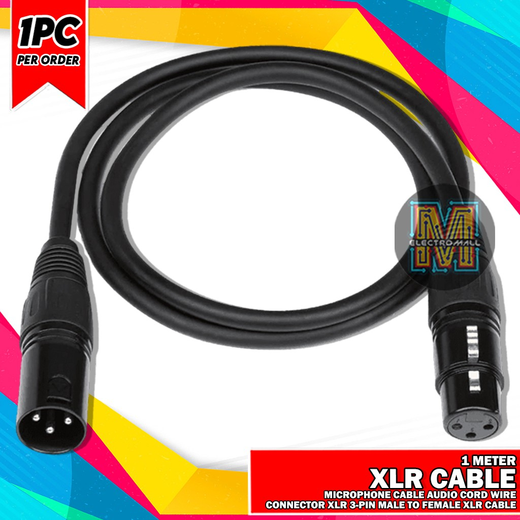 XLR Cable Wire For Sound System Stage Lights Par Lights Original DMX