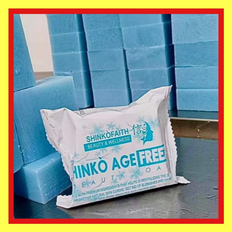SHINKO WHITENING SOAP / Shinko Age Freeze Beauty Soap / Shinko Ice Soap